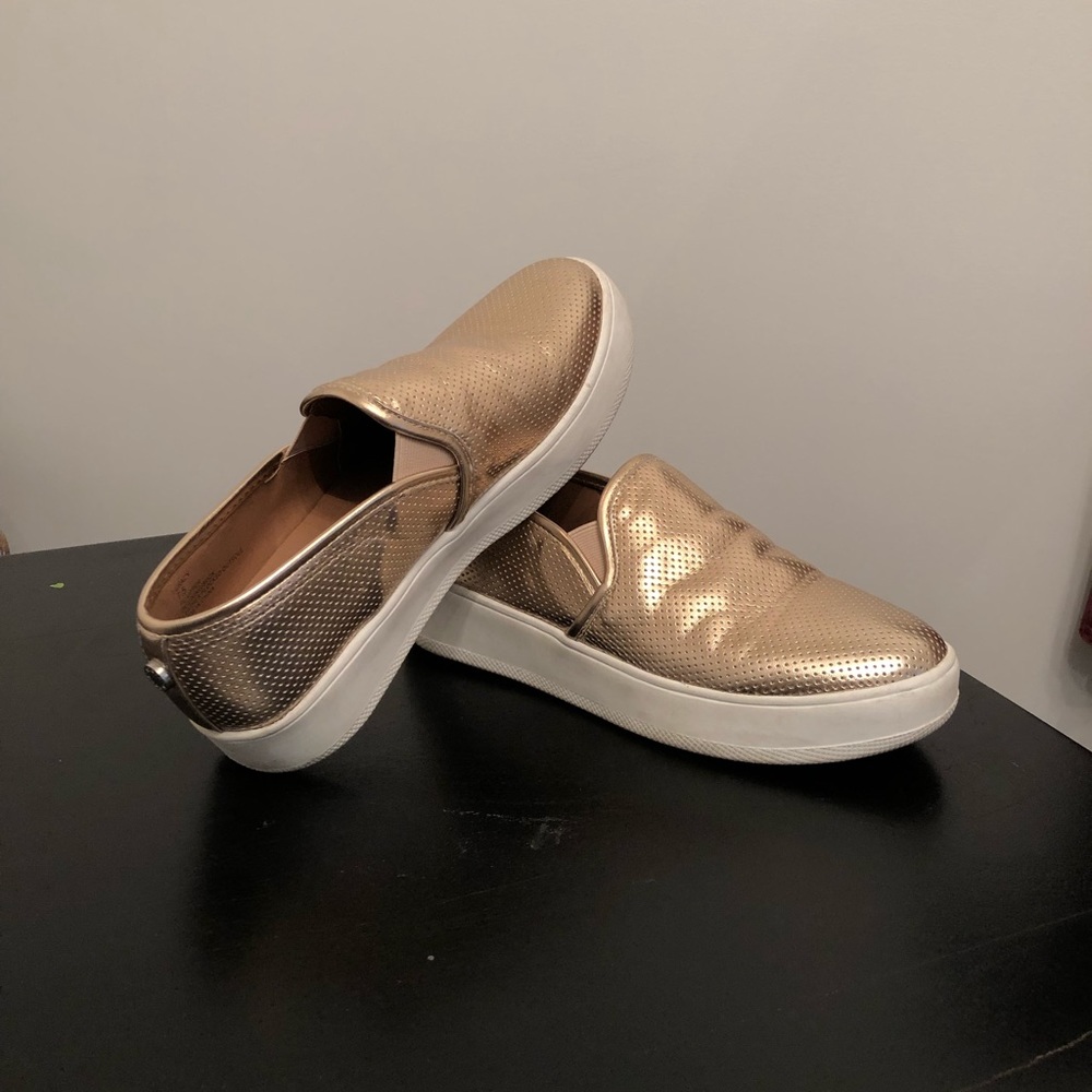 Steve Madden Gracy Rose Gold sneakers
